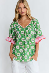 LulaLife Beth Top Fern