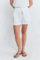 LulaLife Florida Short White