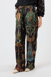 LulaSoul Cheetah Pant Black