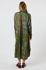 LulaSoul Cheetah Shirtmaker Olive