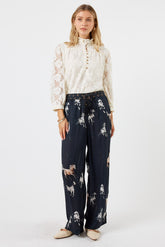 LulaSoul Mustang Pant Licorice