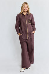 LulaSoul Reine Shirt Espresso