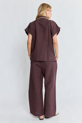 LulaSoul Reine SS Shirt Espresso