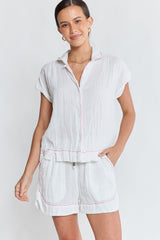 LulaLife Florida Top White