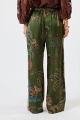 LulaSoul Cheetah Pant Olive