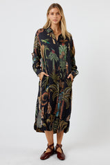 LulaSoul Cheetah Shirtmaker Black