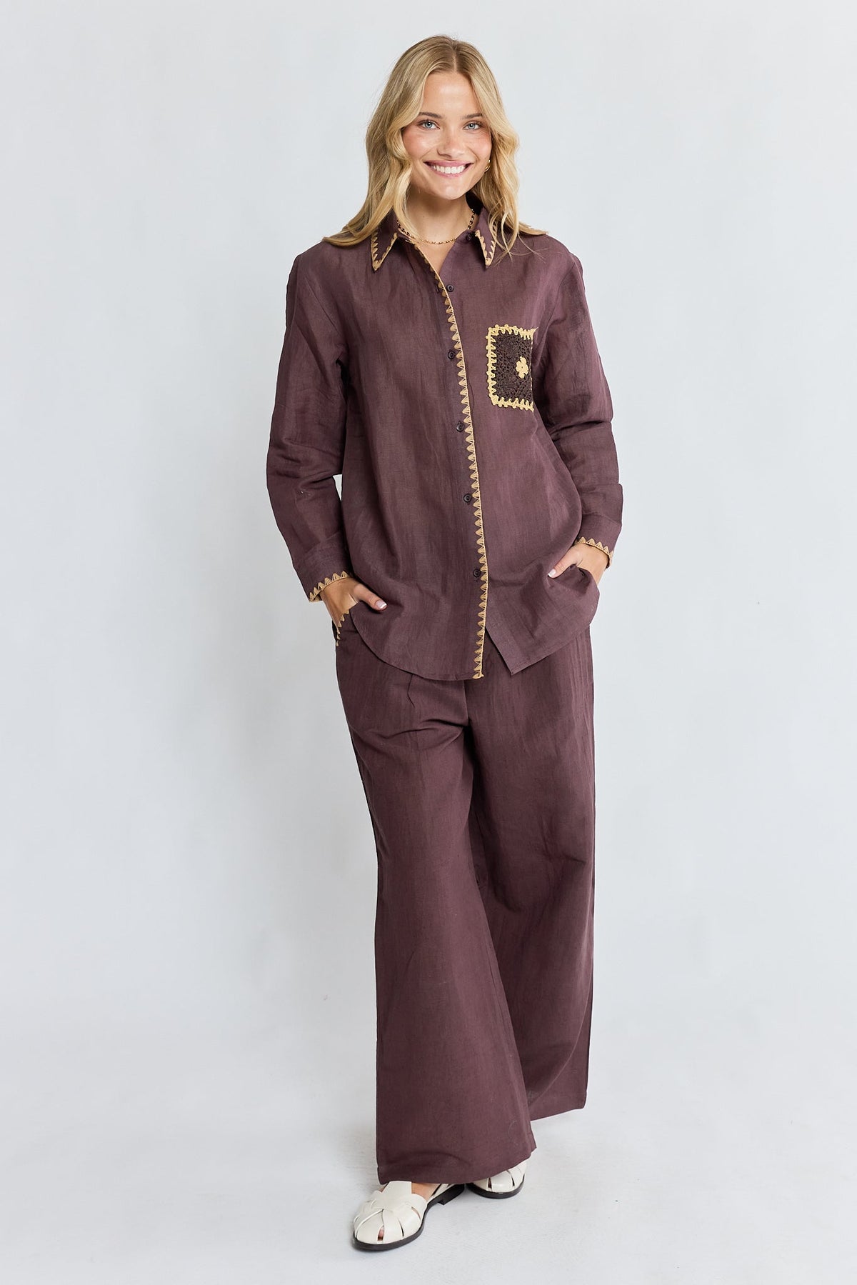 LulaSoul Reine Shirt Espresso